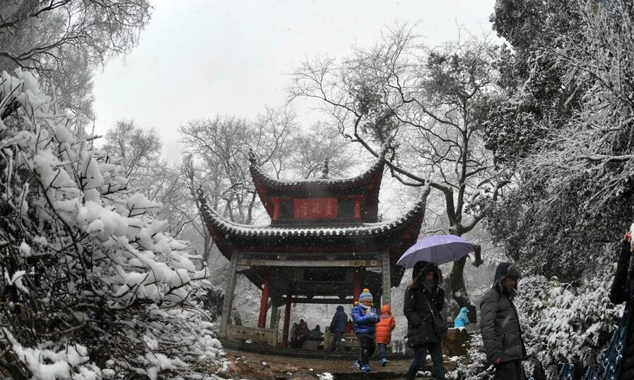 长沙迎入冬最强降雪