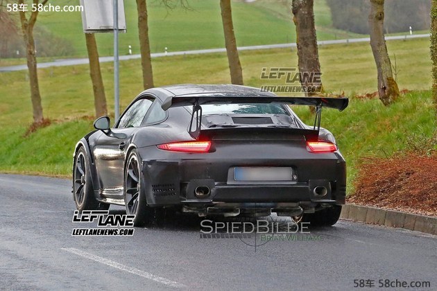 曝保时捷911 GT3 RS 4.2谍照 旗舰袭来