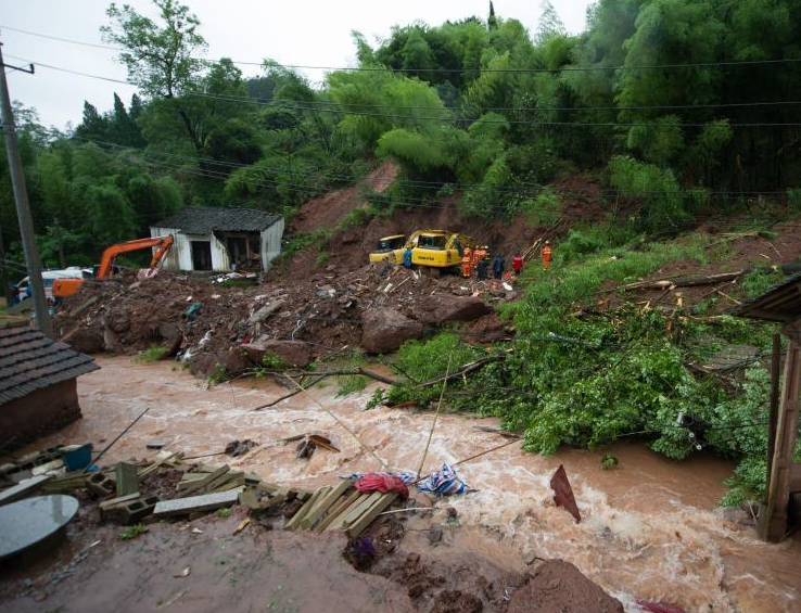 杭州建德发生山体滑坡已致3人死亡